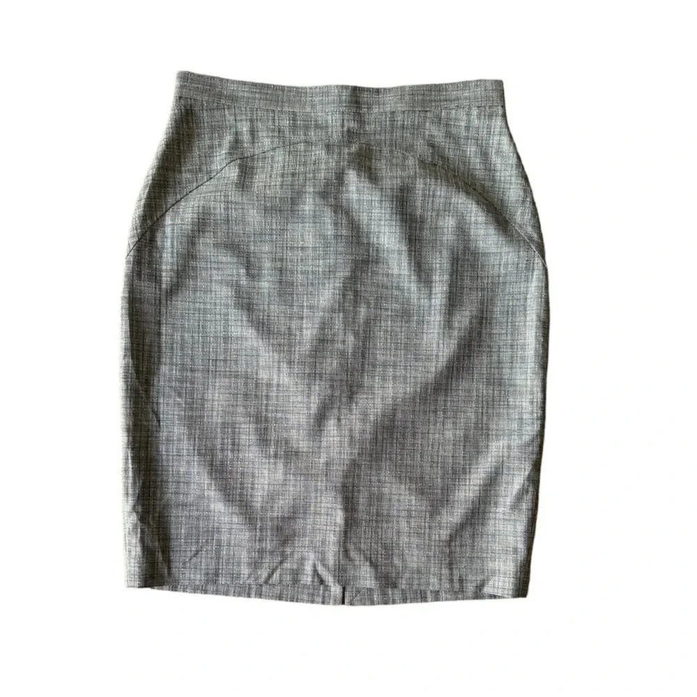 Reiss Size 8 Remi Gray Pencil Skirt Work Career Office Luxe Academia